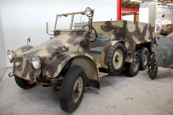 Museu Alemão Dos Tanques Tanques Veículos Equipamentos Militares Munster Baixa — Fotografia de Stock