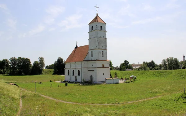 Костел Спаського Преображенський Збудований Xvi Столітті Заславський Білорусь — стокове фото