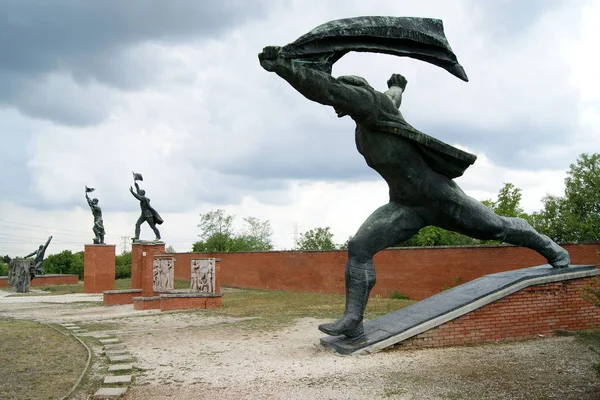 Memento Park Rzeźby Czasów Socjalizmu Budapeszt Węgry — Zdjęcie stockowe