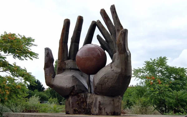 匈牙利布达佩斯Memento Park Socialist Era Sculptures — 图库照片