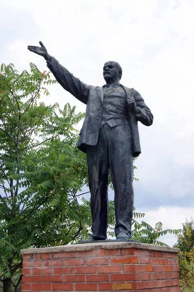 Мемориальный Парк Скульптуры Социалистической Эпохи Ленин Будапешт Венгрия — стоковое фото