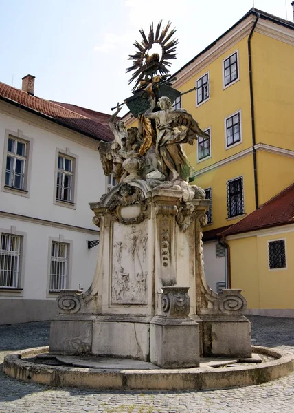 Arche Des Bundes Denkmal Gyor Ungarn — Stockfoto