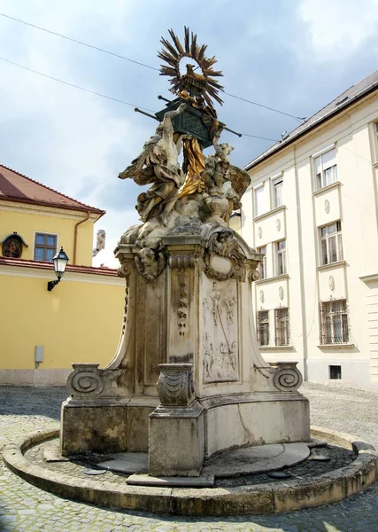 Arca Dell Alleanza Monumento Gyor Ungheria — Foto Stock