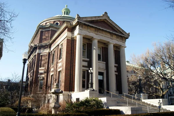 Earl Hall Morningside Campus Columbia University New York Usa — стокове фото