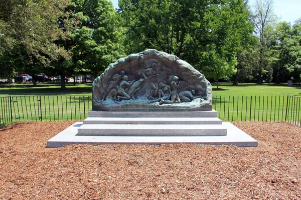 Minutemen Relief Bashka Paeff Vid Lexington Battle Green Lexington Usa — Stockfoto