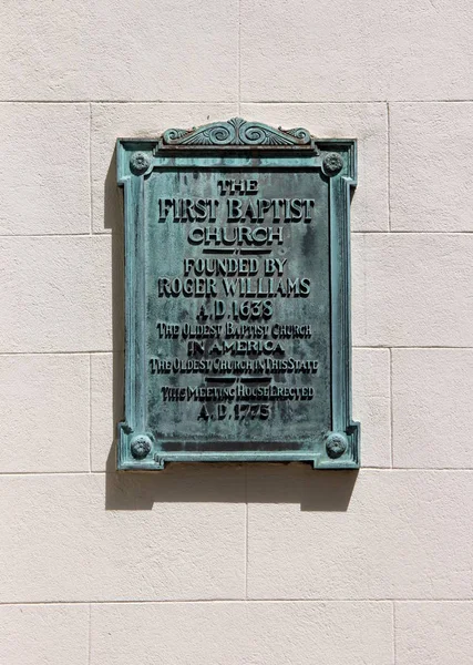 The First Baptist Church of Providence, Rhode Island -  the oldest Baptist church congregation in the United States, founded in 1638 by Roger Williams, built in 1775, Providence, RI, USA