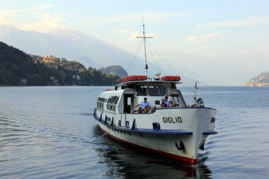 Como Gölü, Limonta, Lecco ili, İtalya 'daki banliyö teknesi.