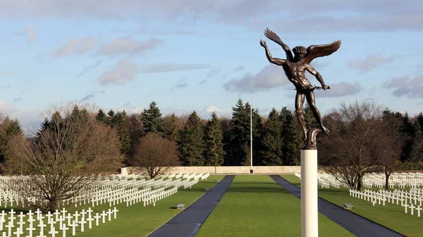 Cimitero Americano Memoriale Henri Chapelle Henri Chapelle Belgio — Foto Stock