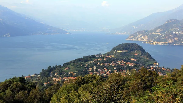 Aerial View Bellagio Lake Como Olaszország — Stock Fotó