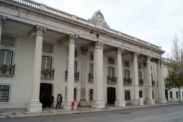 Музей Милиции Коллонада Морского Фасада Лисбон Португалия Декабря 2017 — стоковое фото