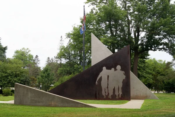 Vietnam War Memorial Capitol Park Augusta Usa Lipca 2020 — Zdjęcie stockowe