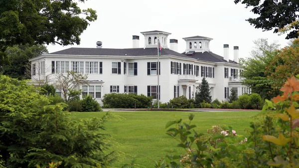 Casa Blaine Residencia Oficial Del Gobernador Maine Mansión Histórica Remonta — Foto de Stock