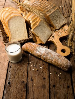 Farklı bir fırın ın kombinasyonuile kahvaltı: brea