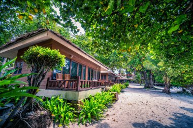 Samed Cabana bir beac de plaj ön bangalow manzara manzara