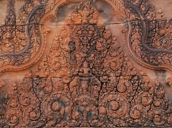 Carving i Kambodja — Stockfoto