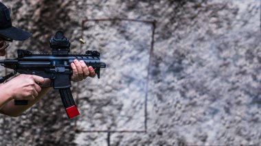 Erkek amacı 9mm tabanca tabanca karabina ve ateş dönüşüm kiti ile