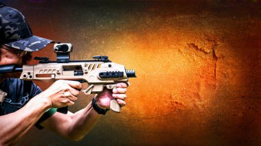 Erkek amacı 9mm tabanca tabanca karabina ve ateş dönüşüm kiti ile