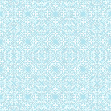 mavi bir arka plan üzerinde beyaz soyut anahat şekli