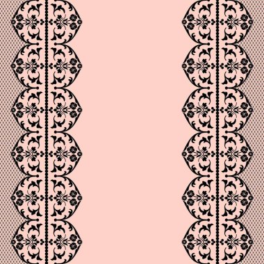 dantel kenar kartıyla