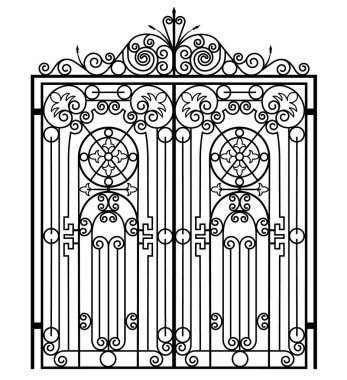 Dövme demir kapısı