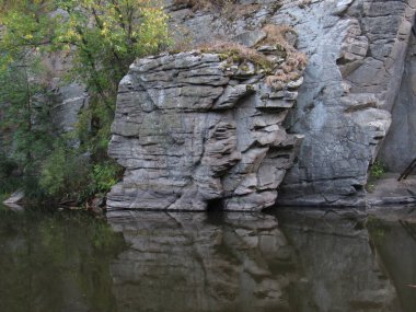 kanyonda güzel kayalardan biri