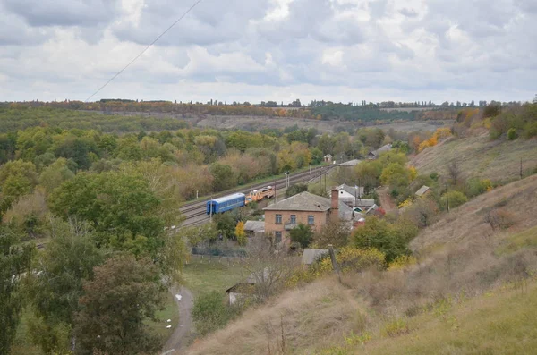 Райгородский Вокзал Винницкой Области — стоковое фото