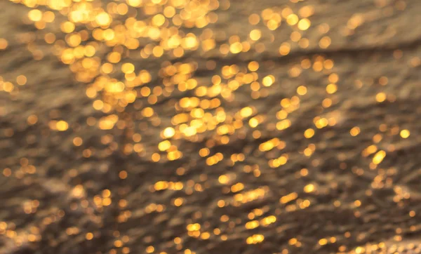 Arka Plan Bulanık Günbatımı Bokeh Güneş Işığı Ile Sarı Bokeh — Stok fotoğraf