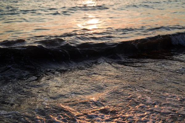 Морская Вода Закате — стоковое фото