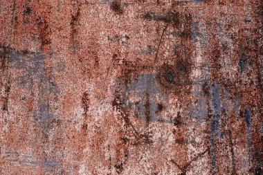 Eski paslı metal yüzey arka plan. Paslı doku demir vintage renk ve vintage tarzı.