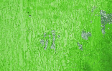 Demir, eski metal yüzey arka plan doku yeşil boyalı