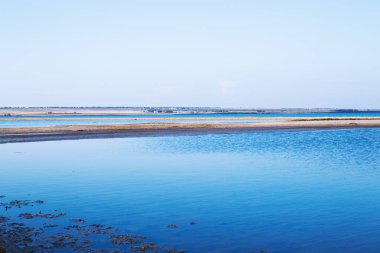 Göl manzara arka plan