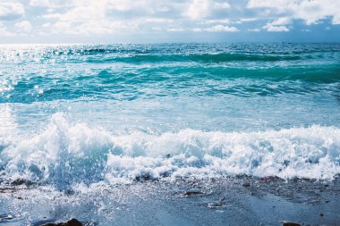 tropikal mavi deniz arka plan