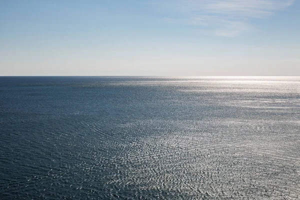 Спокійне Море Заході Сонця — стокове фото