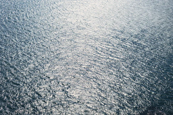 Vista Textura Agua Mar Azul Profundo — Foto de Stock