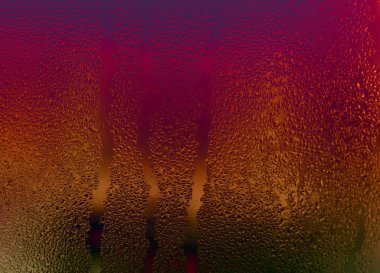 renkli buğulu cam doku