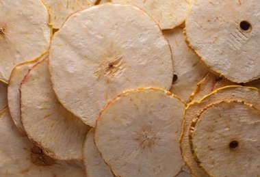 kurutulmuş elma dilim arka plan