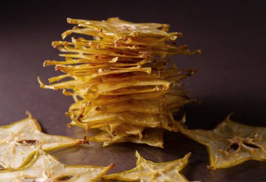 carom cips kahverengi masada kurutulmuş 