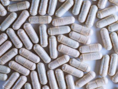 birçok deniz yosunu hapları arka plan