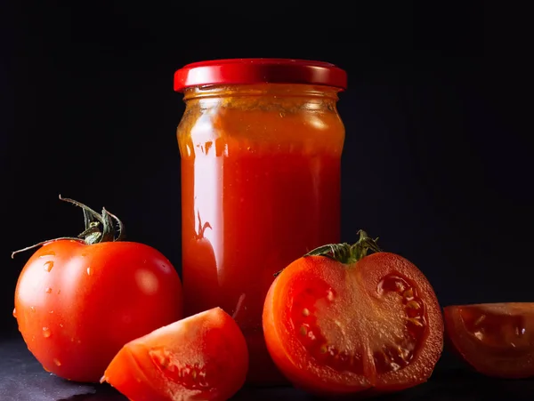Tomatensaus — Stockfoto