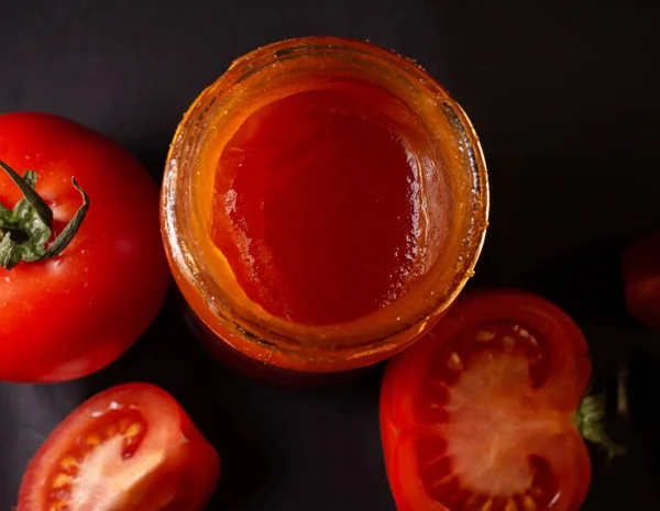 Tomatensaus — Stockfoto