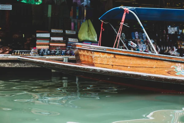 Rivier de Thaise markt — Stockfoto