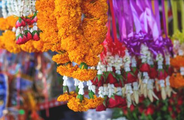 Doğal Çiçek Çelenk yerel pazarda satmak için