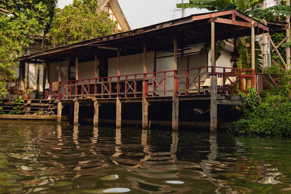 House on the river of Thailand