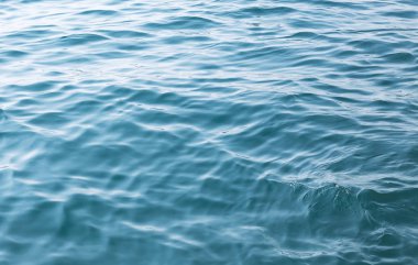 Teal mavi okyanus manzarası