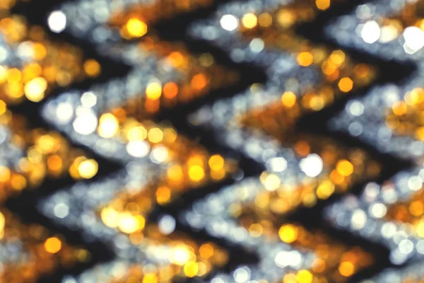 Sıcak renkli ışıklar ile bulanık bokeh arka plan — Stok fotoğraf