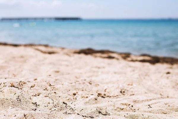 Spiaggia tranquilla sul mare — Foto Stock