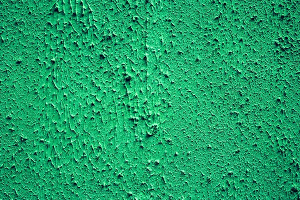 Textura de parede verde com pinceladas — Fotografia de Stock