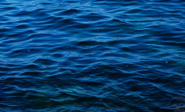 Fondo azul de agua de mar — Foto de Stock