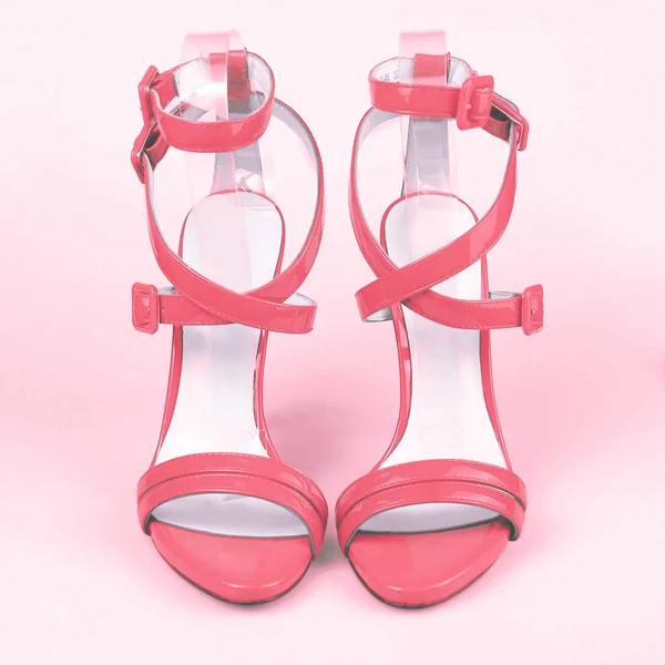 女性のピンクの靴 — ストック写真