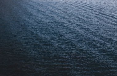 Güzel derin mavi deniz dalgası doku